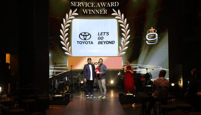 Toyota Juarai “The Best Aftersales Service Award 2025” Berkat Solusi Mobilitas Lengkap