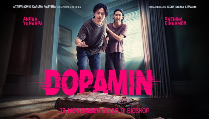 Sinopsis Film Dopamin: Dibintangi Angga Yunanda & Shenina Cinnamon, Tayang di Bioskop 13 November 2025